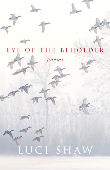 cover to Luci Shaw's book, "Eye of the Beholder"