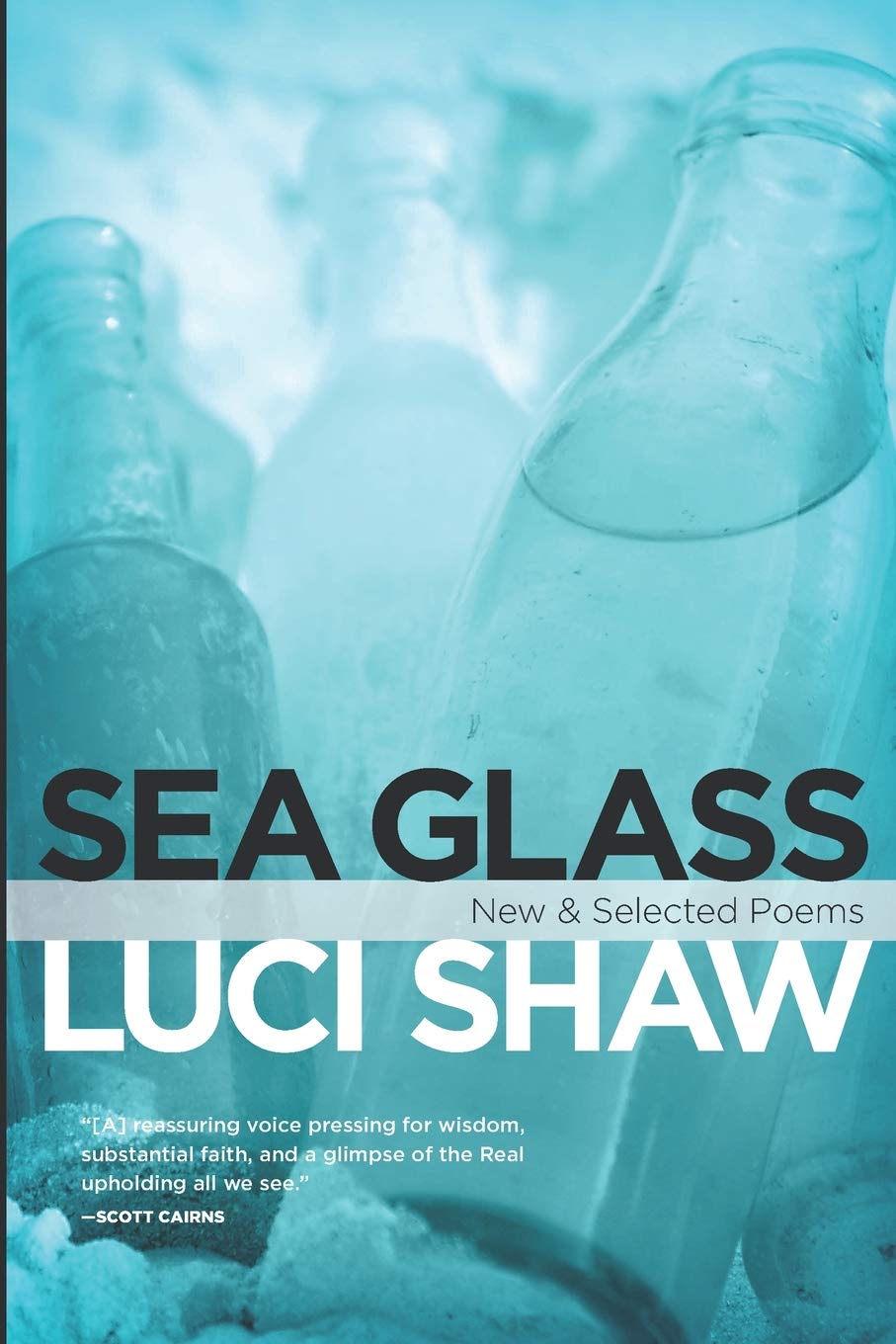 cover to Luci Shaw's book, "Sea Glass"